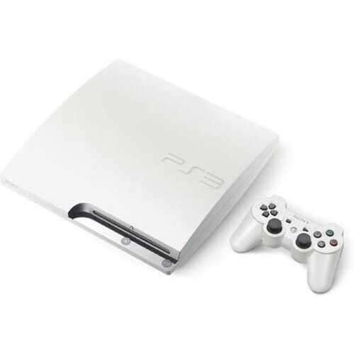 Refurbished PlayStation 3 Slim - Wit Tweedehands