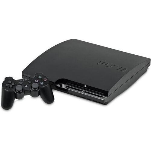 Refurbished PlayStation 3 Slim - Zwart Tweedehands