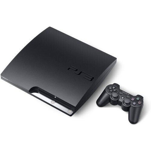 Refurbished PlayStation 3 Slim - Zwart Tweedehands