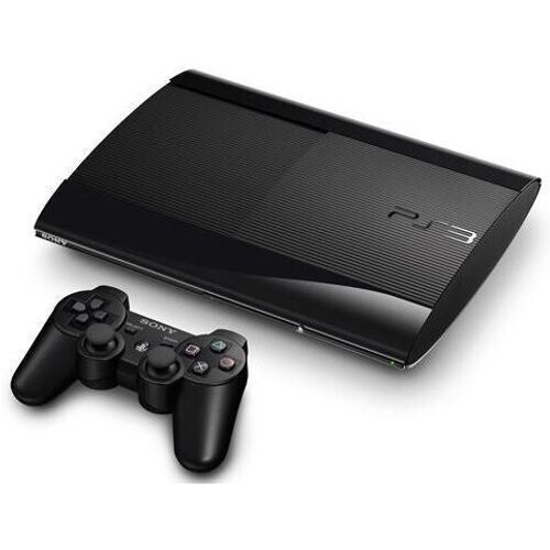 Refurbished PlayStation 3 Super Slim - Zwart Tweedehands