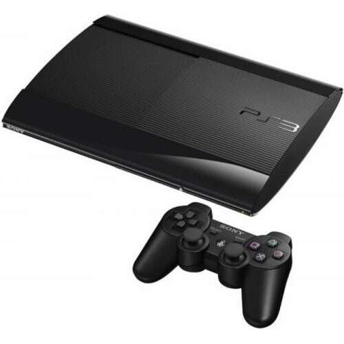 Refurbished PlayStation 3 Ultra Slim - Zwart Tweedehands