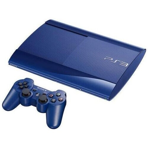 Refurbished PlayStation 3 Ultra Slim - Blauw Tweedehands