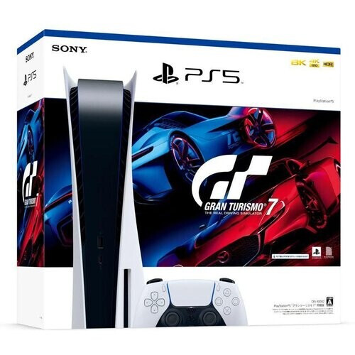 Refurbished PlayStation 5 825GB - Wit + Gran Turismo 7 Tweedehands