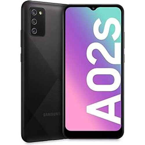 Refurbished Samsung Galaxy A02s Dual SIM 32GB zwart Tweedehands