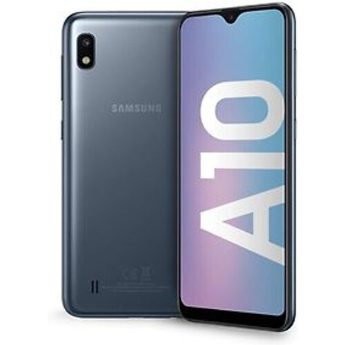 Refurbished Samsung Galaxy A10 Dual SIM 32GB zwart Tweedehands