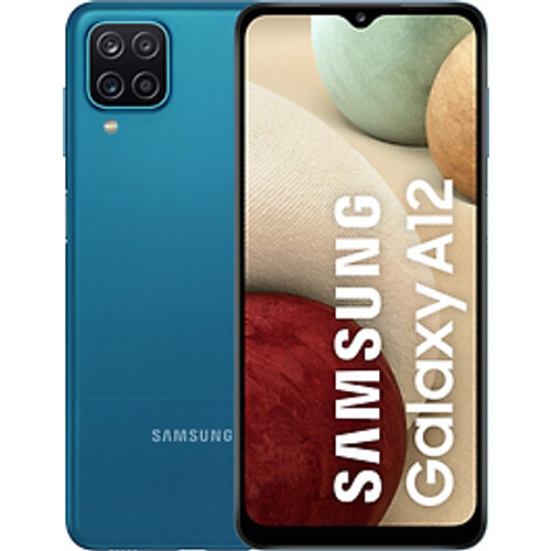 Refurbished Samsung Galaxy A12 Dual SIM 128GB [MediaTek Helio P35 versie] blue Tweedehands