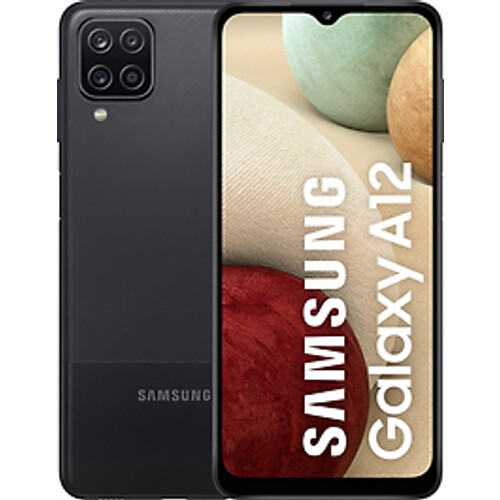Refurbished Samsung Galaxy A12 Dual SIM 64GB [Samsung Exynos 850 versie] black Tweedehands
