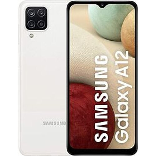Refurbished Samsung Galaxy A12 Dual SIM 64GB [Samsung Exynos 850 versie] white Tweedehands
