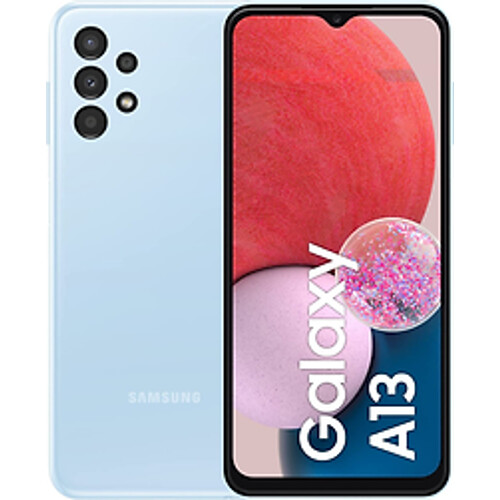 Refurbished Samsung Galaxy A13 Dual SIM 128GB [MediaTek Helio G80 versie] light blue Tweedehands