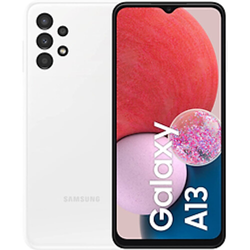 Refurbished Samsung Galaxy A13 Dual SIM 128GB [MediaTek Helio G80 versie] white Tweedehands