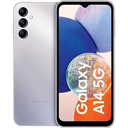 Refurbished Samsung Galaxy A14 5G Dual SIM 64GB zilver Tweedehands