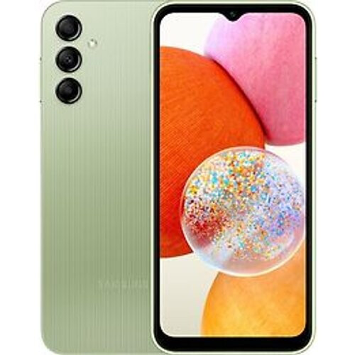 Refurbished Samsung Galaxy A14 Dual SIM 64GB groen Tweedehands
