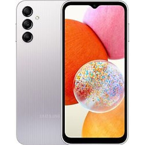 Refurbished Samsung Galaxy A14 Dual SIM 64GB zilver Tweedehands