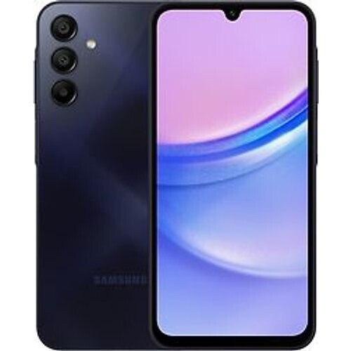 Refurbished Samsung Galaxy A15 5G Dual SIM 128GB blue black Tweedehands