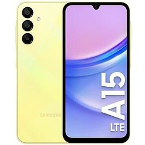 Refurbished Samsung Galaxy A15 Dual SIM 128GB geel Tweedehands