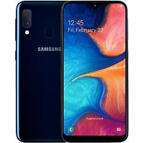 Refurbished Samsung Galaxy A20e Dual SIM 32GB blauw Tweedehands