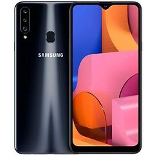 Refurbished Samsung Galaxy A20s Dual SIM 32GB zwart Tweedehands