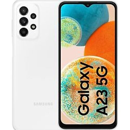 Refurbished Samsung Galaxy A23 5G Dual SIM 128GB wit Tweedehands