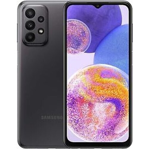 Refurbished Samsung Galaxy A23 Dual SIM 128GB zwart Tweedehands