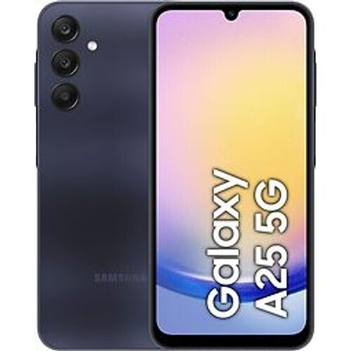 Refurbished Samsung Galaxy A25 5G Dual SIM 128GB zwart blauw Tweedehands