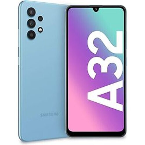 Refurbished Samsung Galaxy A32 4G Dual SIM 128GB blauw Tweedehands