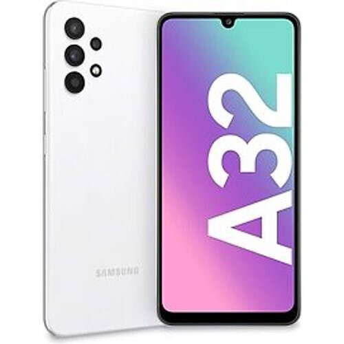 Refurbished Samsung Galaxy A32 4G Dual SIM 128GB wit Tweedehands