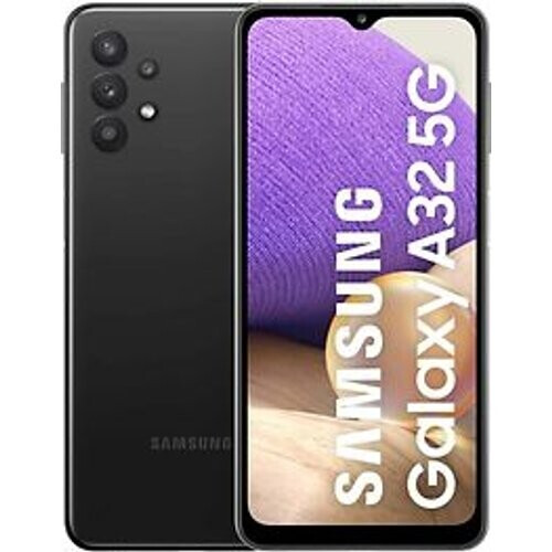 Refurbished Samsung Galaxy A32 5G 128GB Dual SIM zwart Tweedehands