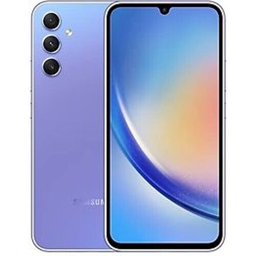Refurbished Samsung Galaxy A34 5G Dual SIM 128GB awesome violet Tweedehands