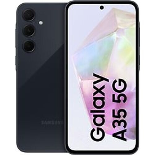 Refurbished Samsung Galaxy A35 5G Dual SIM 128GB awesome navy Tweedehands