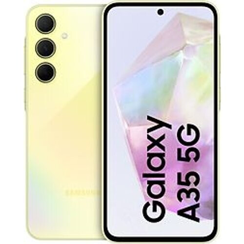 Refurbished Samsung Galaxy A35 5G Dual SIM 256GB awesome lemon Tweedehands