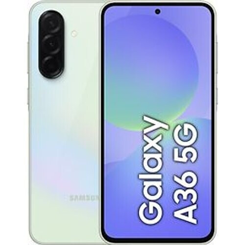 Refurbished Samsung Galaxy A36 5G Dual SIM 128GB awesome lime Tweedehands