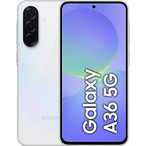 Refurbished Samsung Galaxy A36 5G Dual SIM 128GB awesome white Tweedehands