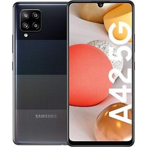 Refurbished Samsung Galaxy A42 5G Dual SIM 128GB zwart Tweedehands