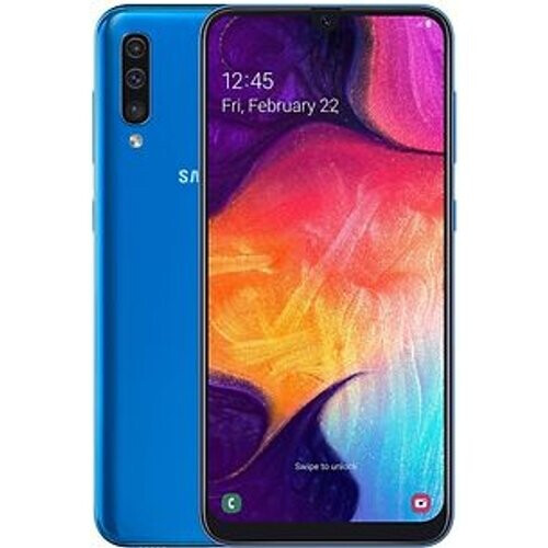 Refurbished Samsung Galaxy A50 Dual SIM 128GB blauw Tweedehands