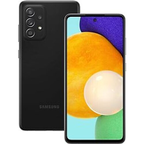 Refurbished Samsung Galaxy A52 5G Dual SIM 128GB zwart Tweedehands
