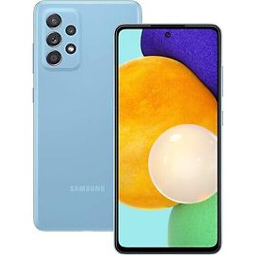 Refurbished Samsung Galaxy A52 Dual SIM 128GB blauw Tweedehands