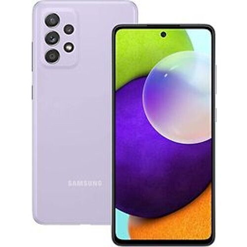 Refurbished Samsung Galaxy A52 Dual SIM 256GB paars Tweedehands