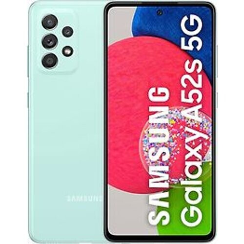 Refurbished Samsung Galaxy A52s 5G Dual SIM 128GB groen