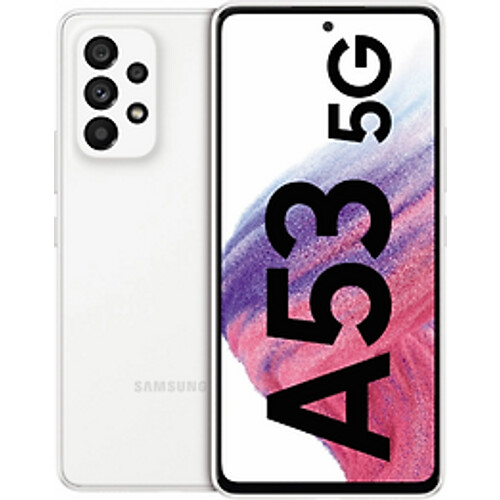 Refurbished Samsung Galaxy A53 5G Dual SIM 128GB wit Tweedehands