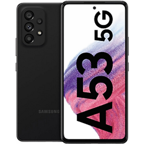Refurbished Samsung Galaxy A53 5G Dual SIM 256GB zwart Tweedehands