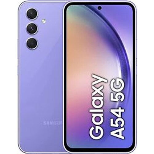 Refurbished Samsung Galaxy A54 5G Dual SIM 256GB awesome violet Tweedehands