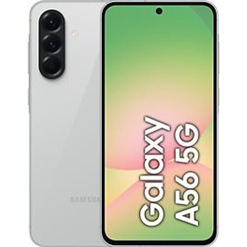 Refurbished Samsung Galaxy A56 5G Dual SIM 256GB awesome lightgray Tweedehands