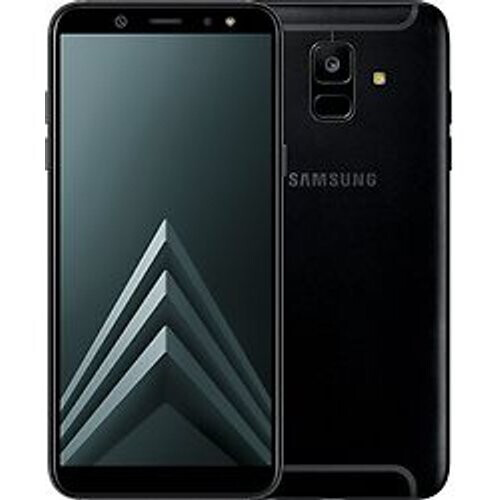 Refurbished Samsung Galaxy A6 (2018) Dual SIM 32GB zwart Tweedehands