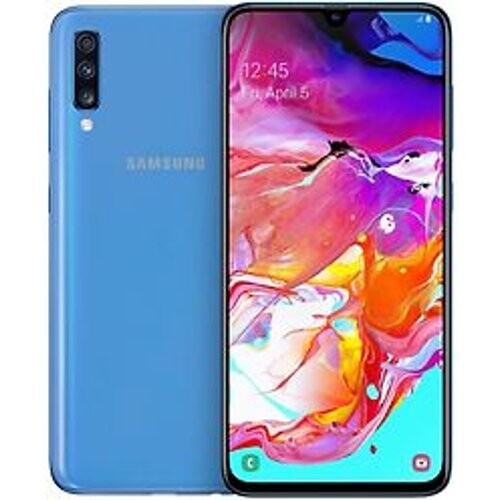Refurbished Samsung Galaxy A70 Dual SIM 128GB blauw Tweedehands