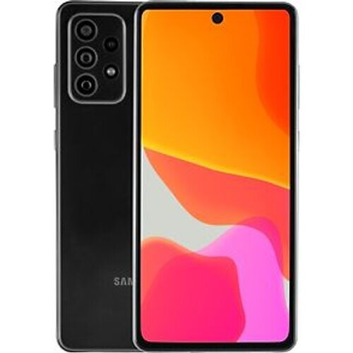 Refurbished Samsung Galaxy A72 Dual SIM 128GB zwart Tweedehands