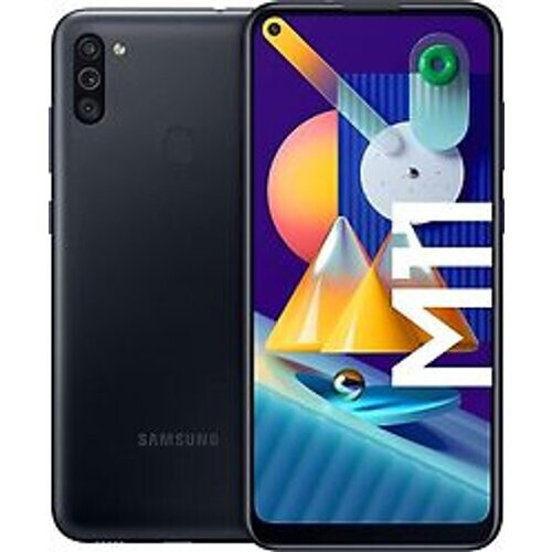 Refurbished Samsung Galaxy M11 Dual SIM 32GB zwart Tweedehands