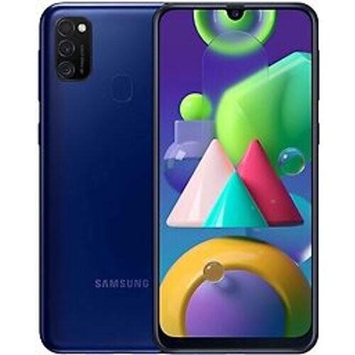 Refurbished Samsung Galaxy M21 Dual SIM 64GB blauw Tweedehands