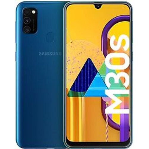Refurbished Samsung Galaxy M30s Dual SIM 64GB blauw Tweedehands