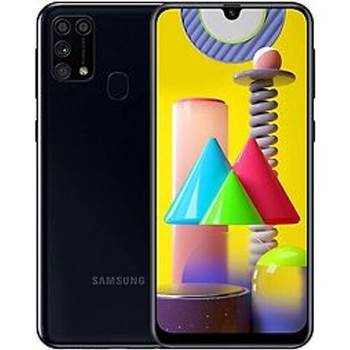 Refurbished Samsung Galaxy M31 Dual SIM 64GB zwart Tweedehands