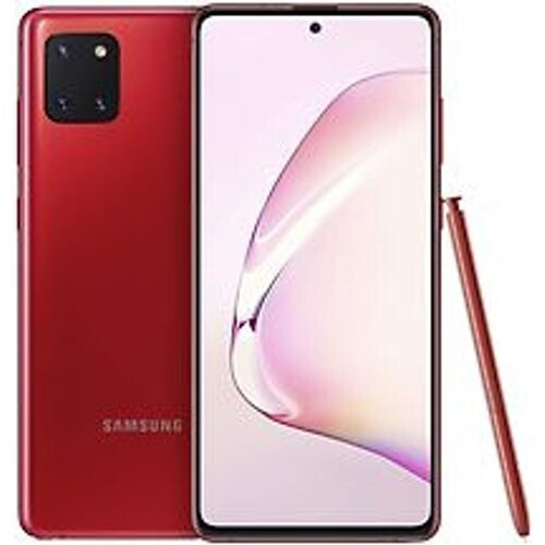 Refurbished Samsung Galaxy Note 10 Lite Dual SIM 128GB rood Tweedehands